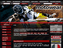 Tablet Screenshot of motowear.sk